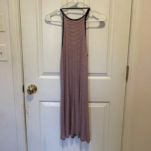 Red, White, and Blue Striped Dress